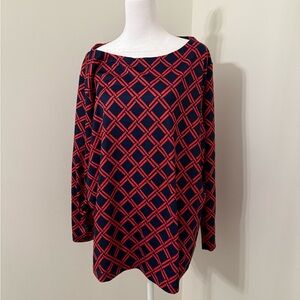 Vineyard Vines Sankaty Boatneck Shirt Size 3X